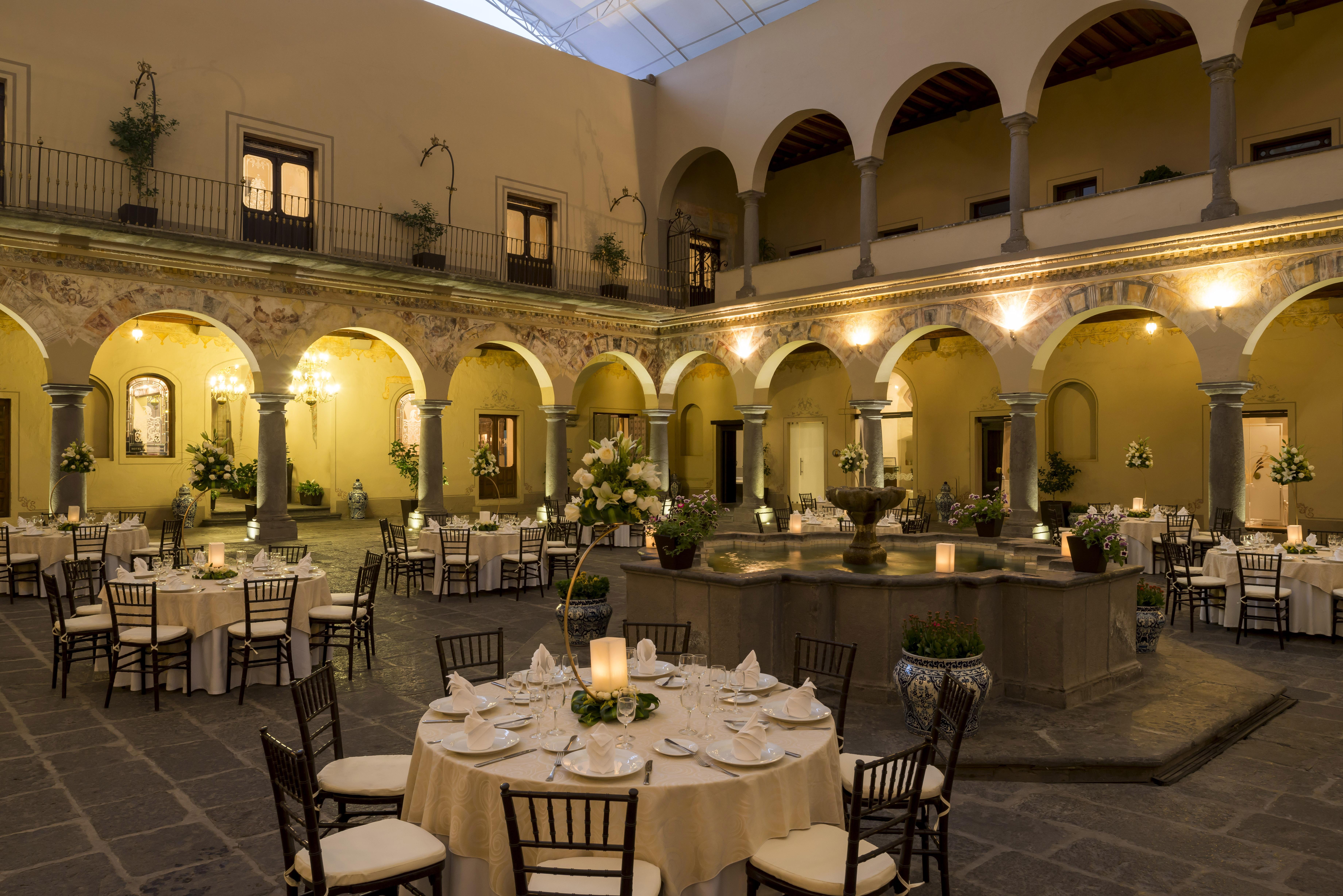 מלון Quinta Real פואבלה מראה חיצוני תמונה The interior of the hotel