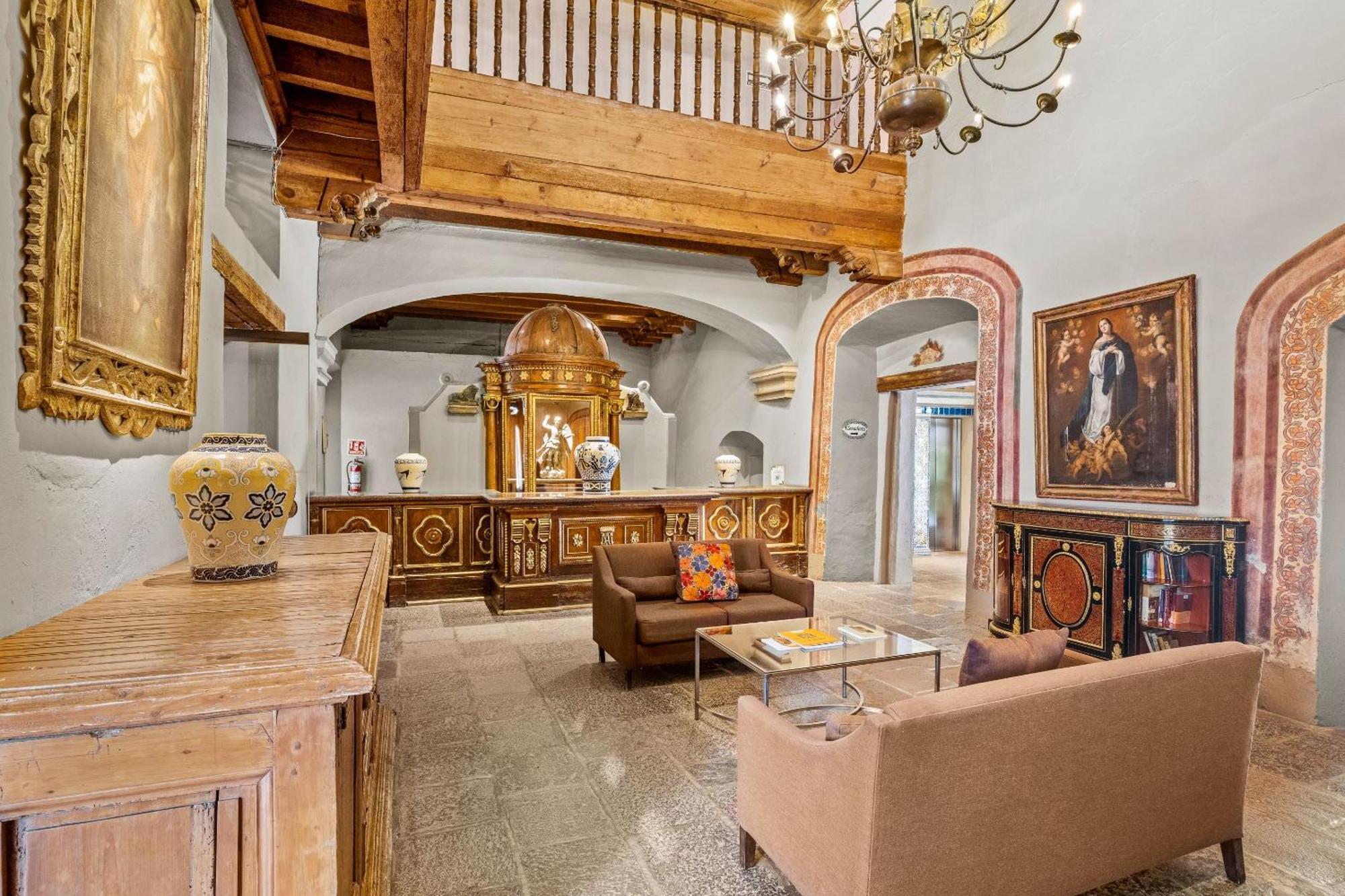מלון Quinta Real פואבלה מראה חיצוני תמונה The lobby of the hotel