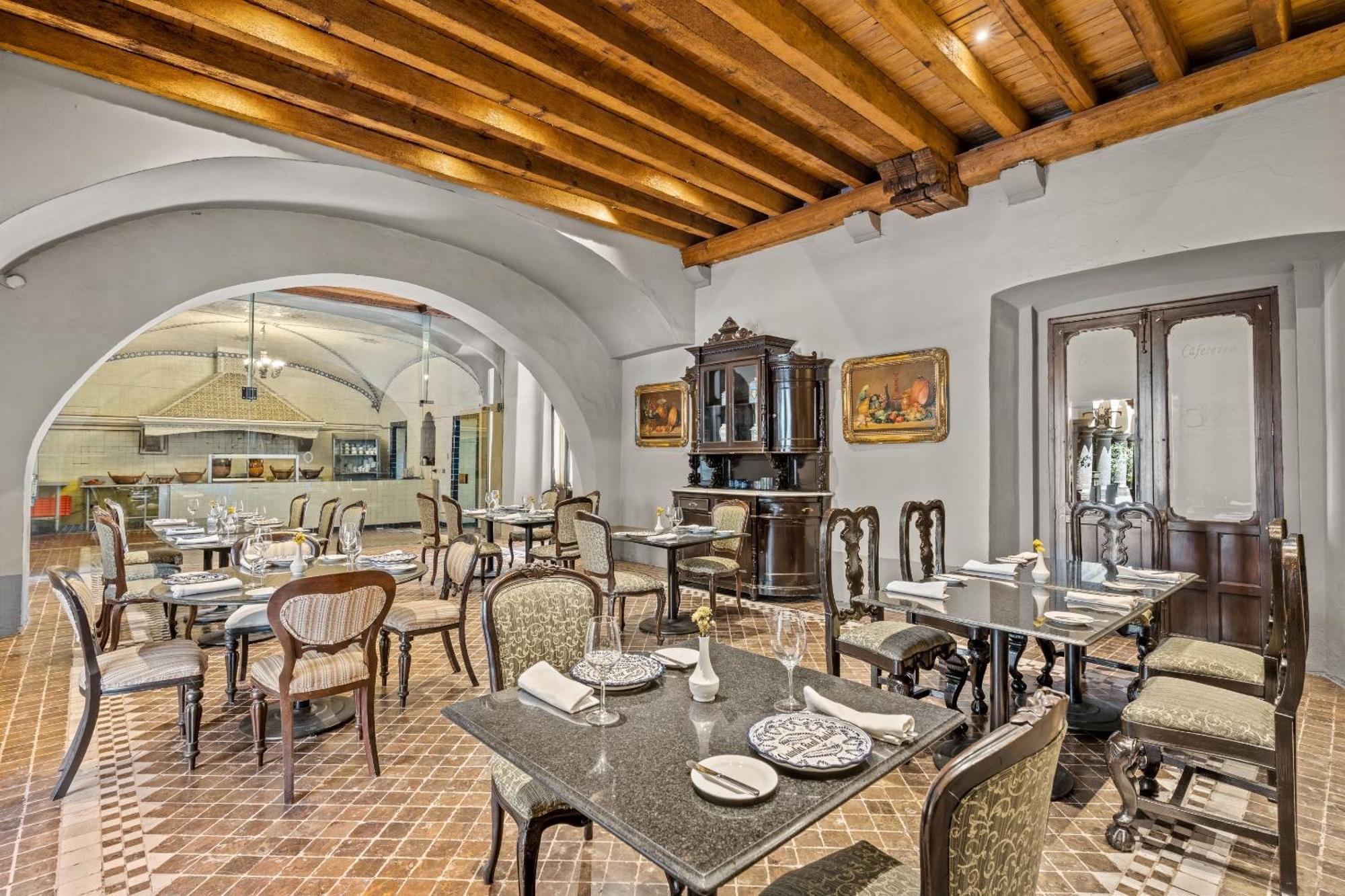 מלון Quinta Real פואבלה מראה חיצוני תמונה Restaurant interior
